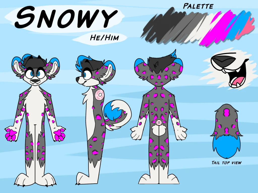 SnowyHitch Primary Reference Sheet